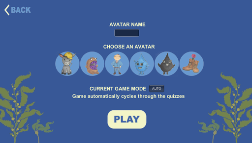 Android application Tilt Trivia screenshort