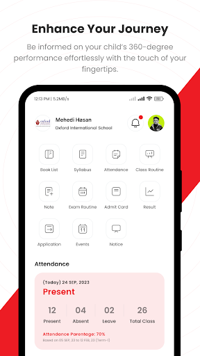 Android application FEMS screenshort