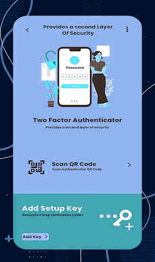 SecureSteps: 2FA Authenticator Screen 3
