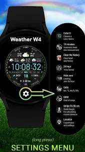 Weather watch face W4