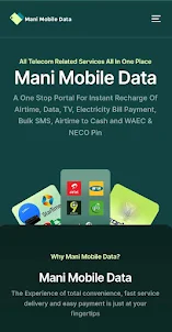 Mani Mobile Data