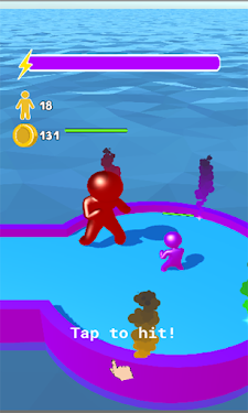 #4. Blob Clash 3D (Android) By: Sublime 3D Game Studio
