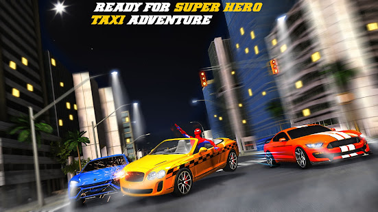 Superhero Car Games Taxi Games 1.2 APK screenshots 12
