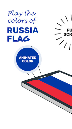 Android application Russia Flag & National Anthem screenshort