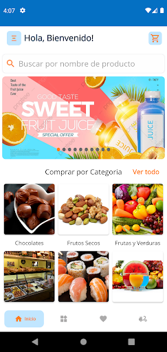 Android application APP Delivery Lautaro screenshort