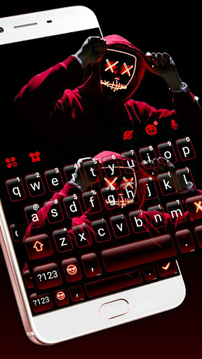 Android application Cool Rock Dj Keyboard Theme screenshort