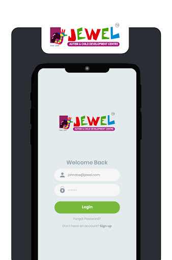 Android application Jewel Autism Centre screenshort
