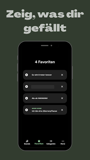 Ungespielt Soundboard Screen 2