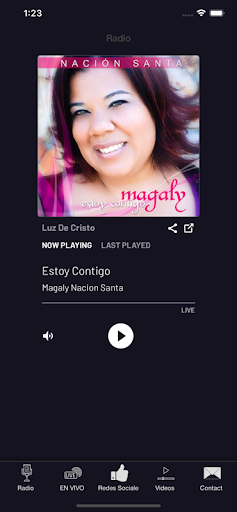 Android application Luz De Cristo screenshort