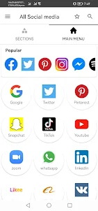 all social media apps in 1 app