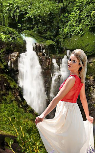 Screenshot of Waterfall Photo Frames