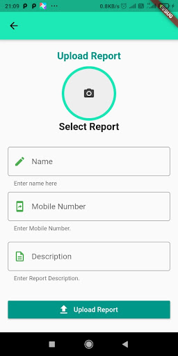 Android application Operator app Zenith screenshort