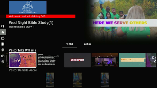 Android application No Limits Ministry Network screenshort