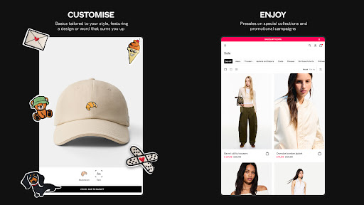 Screenshot of BERSHKA: Fashion & trends