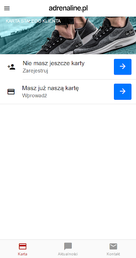 Android application Adrenaline.pl screenshort