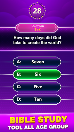Game screenshot Bible Trivia - Word Quiz Game mod apk