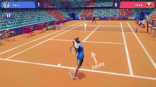 Tennis Court World Sports Game Screen 2