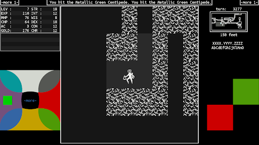 Android application Mines of Moria screenshort
