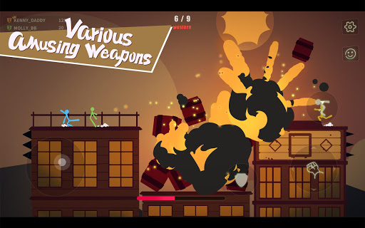 Download Stick Fight: The Mobile Game MOD APK 1.4.29.89389 (Menu, God  mode/Onehit)