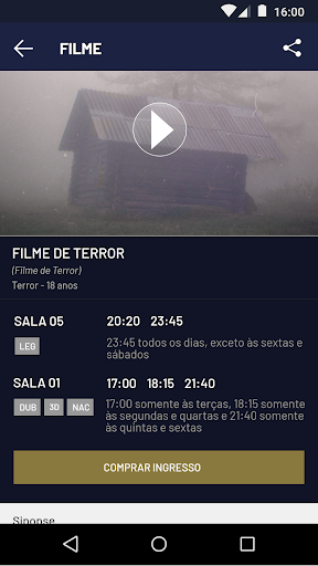 Mais Shopping Screen 2