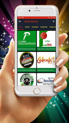 Android application Radio Bolivia screenshort