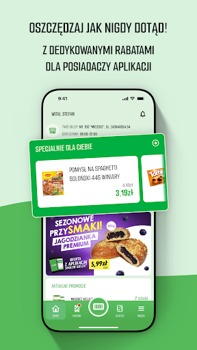 Android application Społem Kielce screenshort