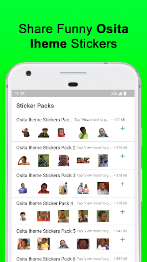 Android application Osita Iheme Stickers for WA screenshort