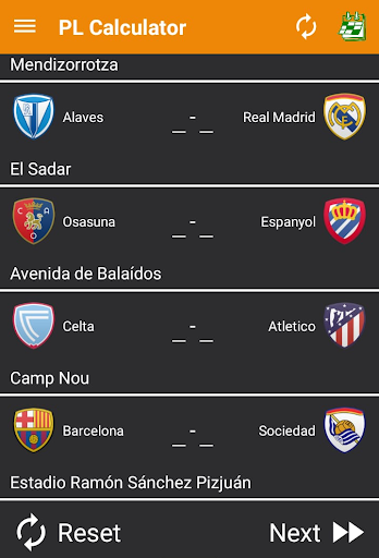 La Liga Calculator - Predictor - 2021/22