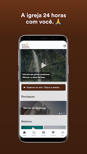 Android application Igreja Evangélica Missionária screenshort