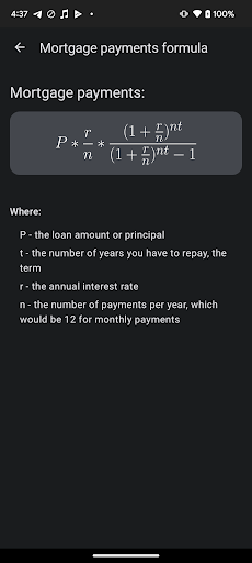 Financial Helper Screen 3