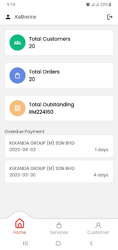 Android application MyCube Agent screenshort