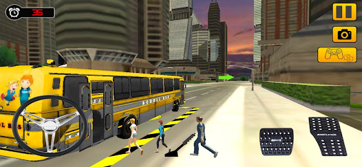 School Bus Driving：Bus Game  screenshots 4