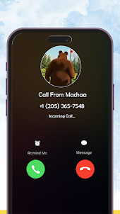 Fake Call from Bear Prank Game