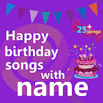 Cover Image of Descargar Canciones de feliz cumpleaños con nombre 68.1.10 APK