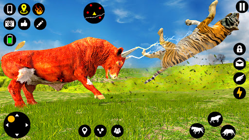 Angry Bull Attack Fight Games Screen 2