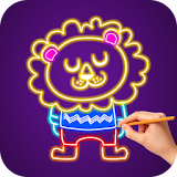 Glow Draw - Kids Coloring Book icon