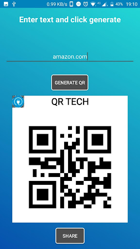QR Tech - QR Code Reader Screen 3