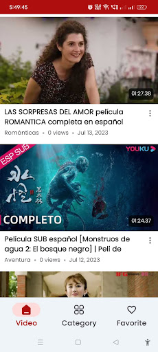 peliculas en español latino Screen 3
