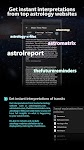 screenshot of Synastry: Daily Transits