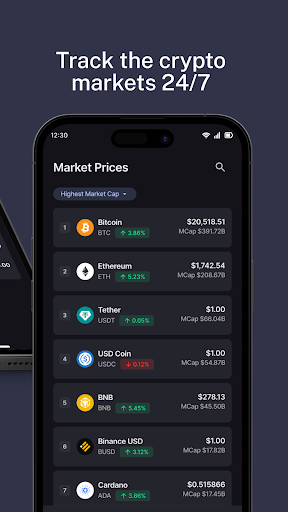 Coinpanda - Crypto Portfolio Screen 3
