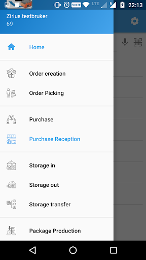 Zirius Logistics Screen 3