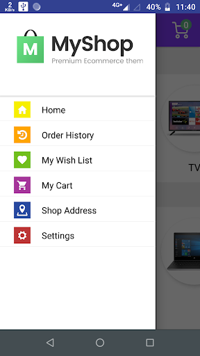 WooCommerce Store App Screen 2