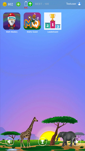 Android application myEDUGAMES screenshort