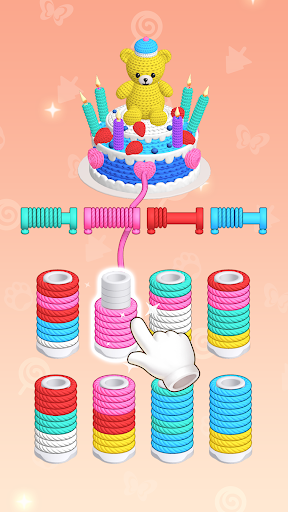 Thread Puzzle Color Sorting