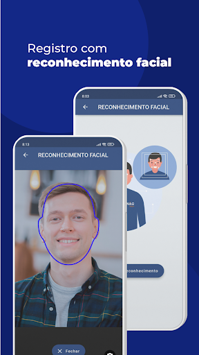 Android application BioMobile - Controle de Ponto screenshort