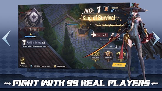 Survival Heroes - MOBA Battle Royale Screenshot
