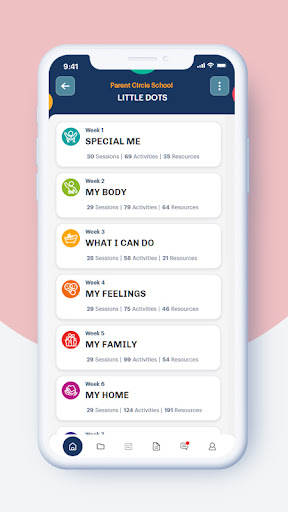The Dot Learning Edu App Screen 3