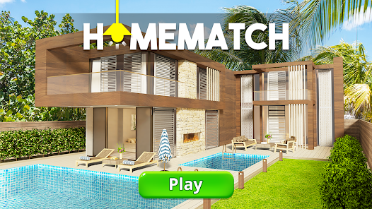 Homematch Home Design Games v1.77.1 MOD (Unlimited Gold Coins + Diamonds + Lives) APK