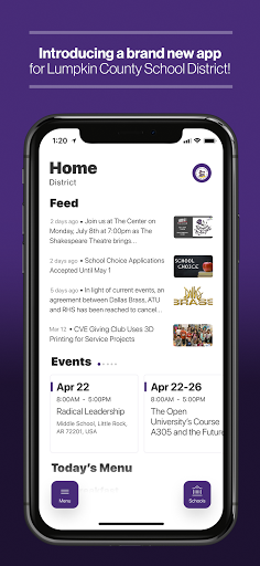 Android application Lumpkin County School District screenshort