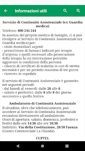 Faenza Farmacie Screen 3